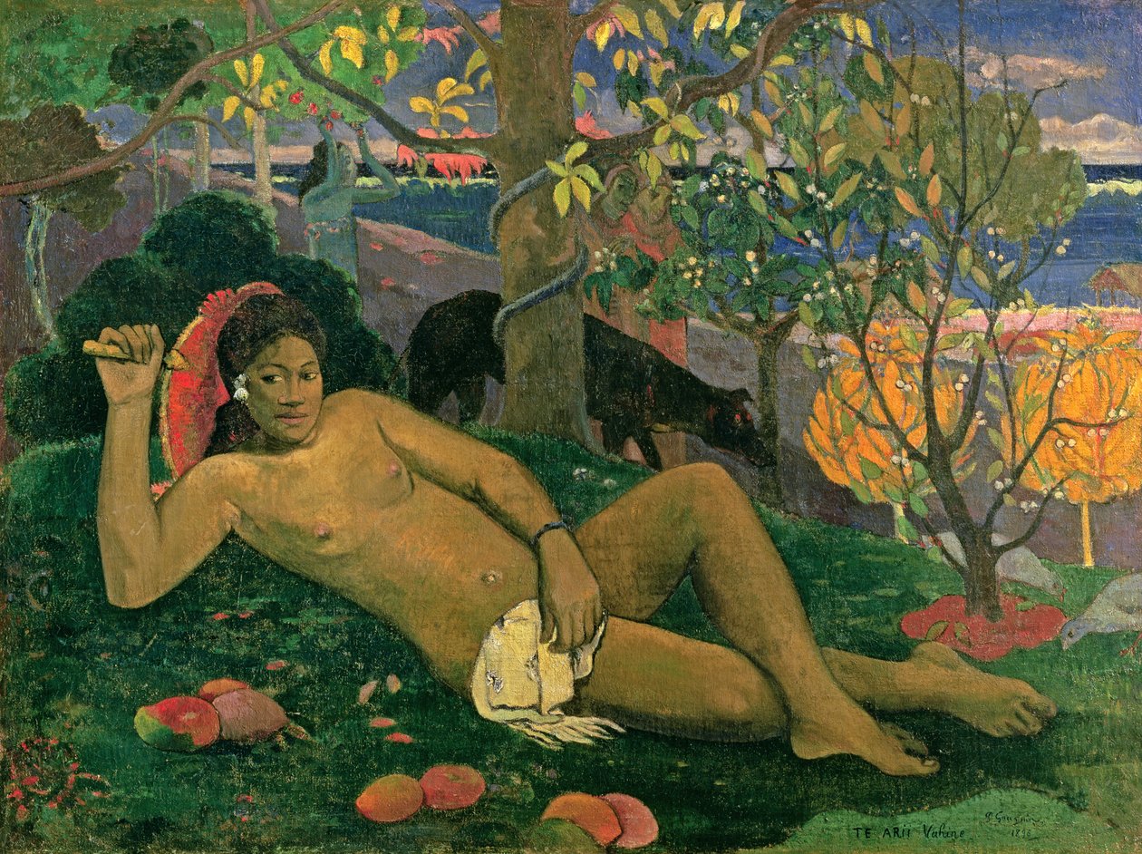 女王の妻、1896年 | ポール・ゴーギャン